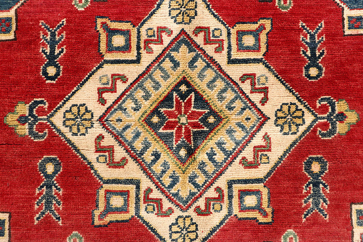 Firebrick Kazak 4' 10 x 6' 8 - No. 67612 - ALRUG Rug Store