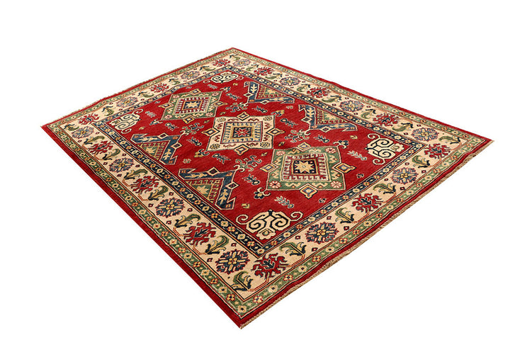 Firebrick Kazak 4' 10 x 6' 8 - No. 67612 - ALRUG Rug Store