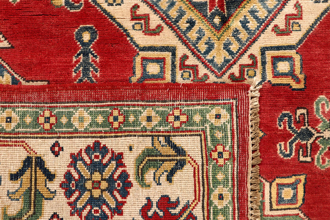 Firebrick Kazak 4' 10 x 6' 8 - No. 67612 - ALRUG Rug Store
