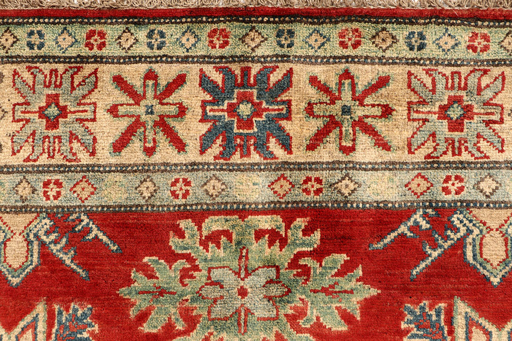 Firebrick Kazak 4' 8 x 6' 1 - No. 67614 - ALRUG Rug Store