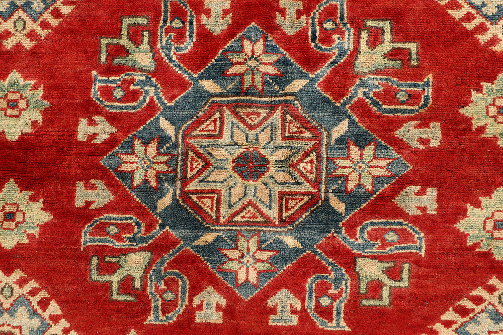 Firebrick Kazak 4' 8 x 6' 1 - No. 67614 - ALRUG Rug Store