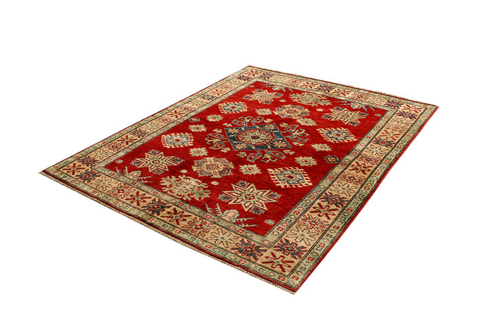 Firebrick Kazak 4' 8 x 6' 1 - No. 67614 - ALRUG Rug Store