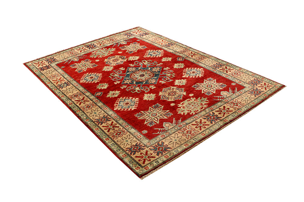 Firebrick Kazak 4' 8 x 6' 1 - No. 67614 - ALRUG Rug Store