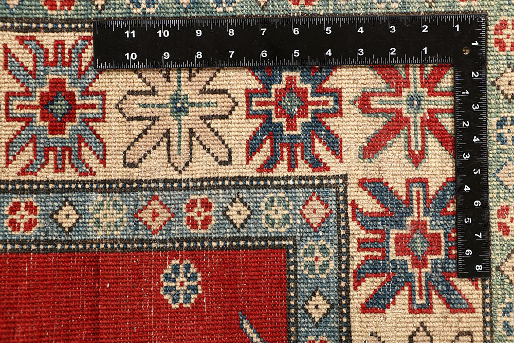 Firebrick Kazak 4' 8 x 6' 1 - No. 67614 - ALRUG Rug Store