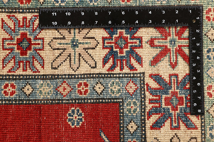 Firebrick Kazak 4' 8 x 6' 1 - No. 67614 - ALRUG Rug Store