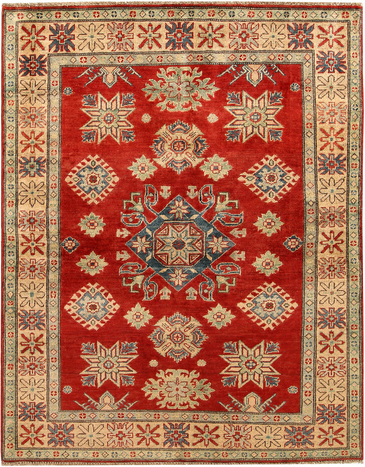 Firebrick Kazak 4' 8 x 6' 1 - No. 67614 - ALRUG Rug Store