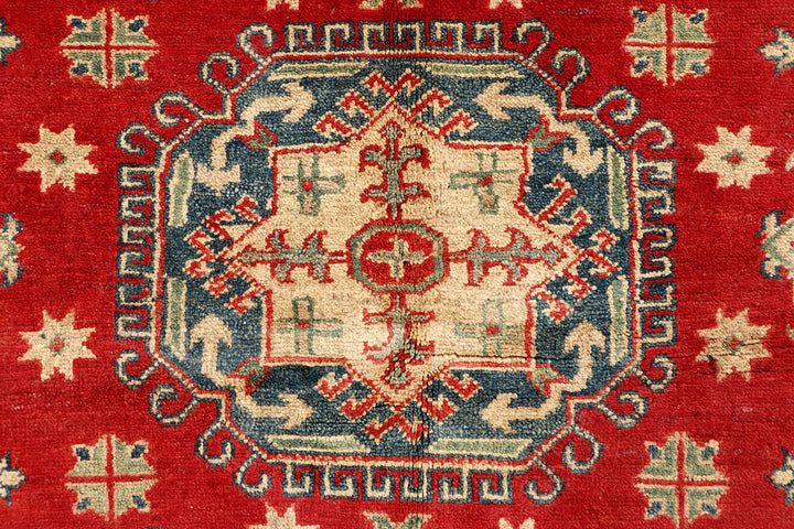 Firebrick Kazak 5' 1 x 6' 3 - No. 67615 - ALRUG Rug Store