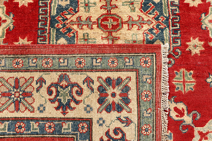 Firebrick Kazak 5' 1 x 6' 3 - No. 67615 - ALRUG Rug Store
