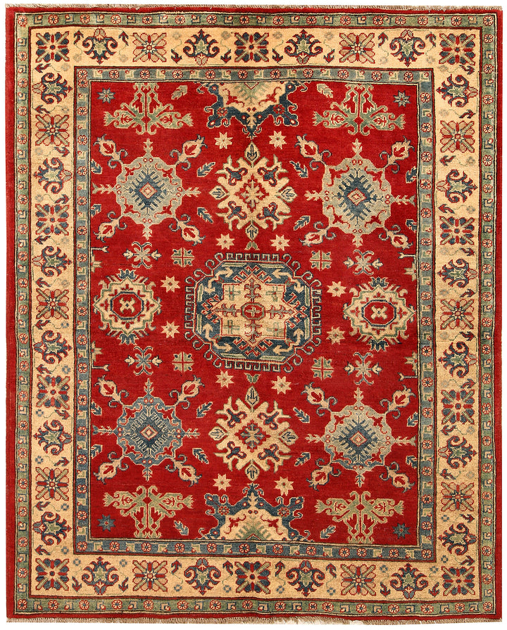 Firebrick Kazak 5' 1 x 6' 3 - No. 67615 - ALRUG Rug Store