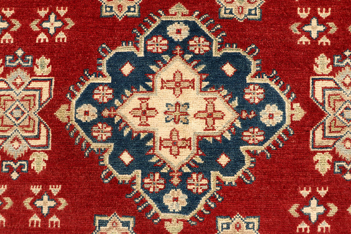 Firebrick Kazak 5' 1 x 6' 8 - No. 67616 - ALRUG Rug Store
