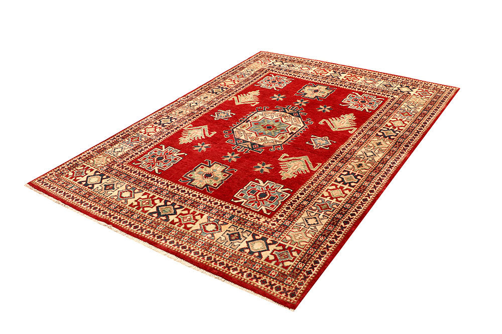 Firebrick Kazak 4' 10 x 6' 9 - No. 67617 - ALRUG Rug Store
