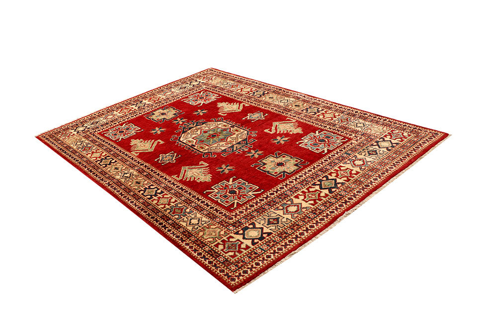 Firebrick Kazak 4' 10 x 6' 9 - No. 67617 - ALRUG Rug Store