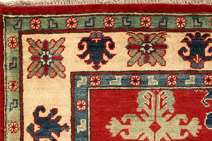 Firebrick Kazak 4' 11 x 7' 2 - No. 67618 - ALRUG Rug Store
