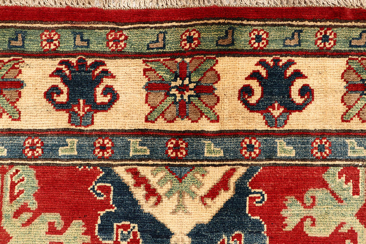 Firebrick Kazak 4' 11 x 7' 2 - No. 67618 - ALRUG Rug Store