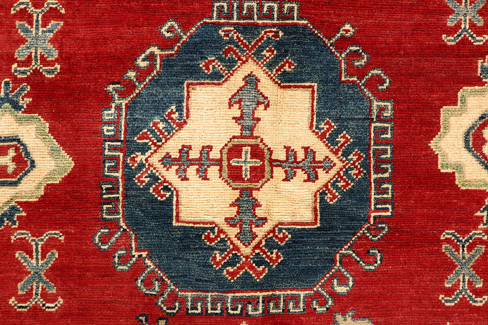 Firebrick Kazak 4' 11 x 7' 2 - No. 67618 - ALRUG Rug Store