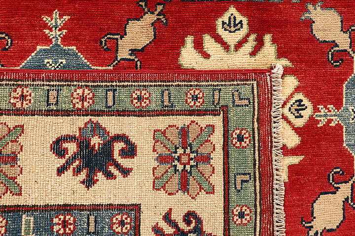 Firebrick Kazak 4' 11 x 7' 2 - No. 67618 - ALRUG Rug Store