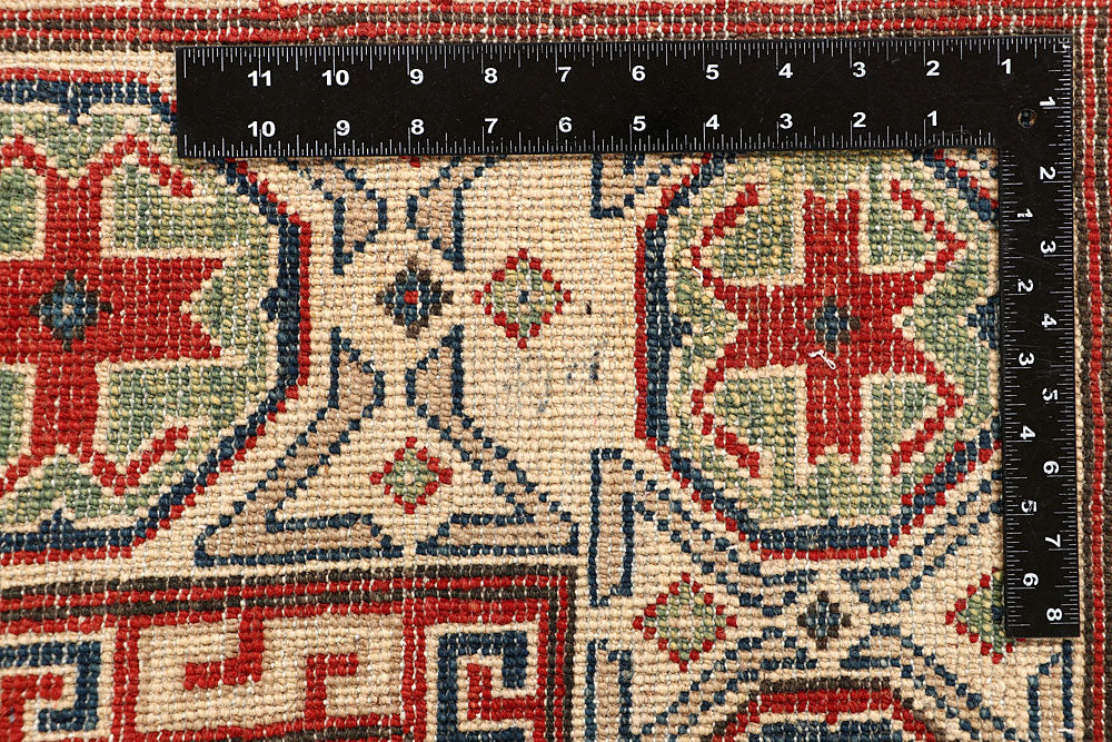 Cadet Blue Kazak 5' 1 x 6' 10 - No. 67619 - ALRUG Rug Store