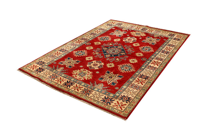 Firebrick Kazak 4' 10 x 6' 7 - No. 67620 - ALRUG Rug Store