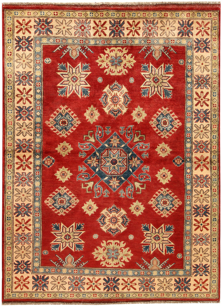 Firebrick Kazak 4' 10 x 6' 7 - No. 67620 - ALRUG Rug Store