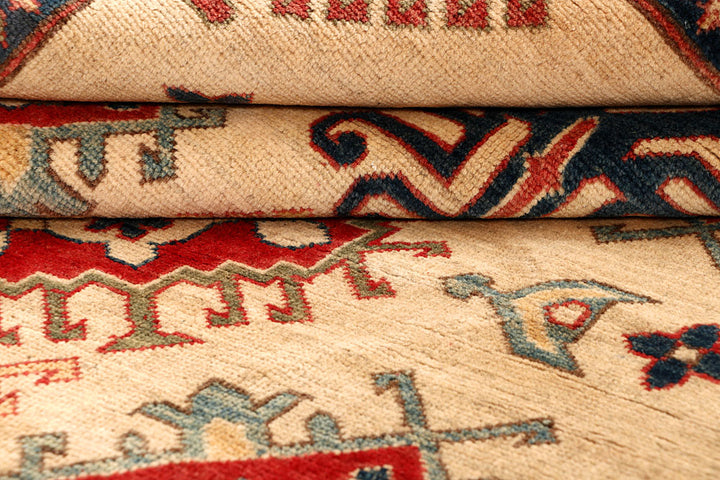 Blanched Almond Kazak 5' x 6' 10 - No. 67621 - ALRUG Rug Store