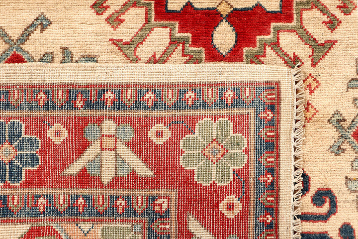 Blanched Almond Kazak 5' x 6' 10 - No. 67621 - ALRUG Rug Store