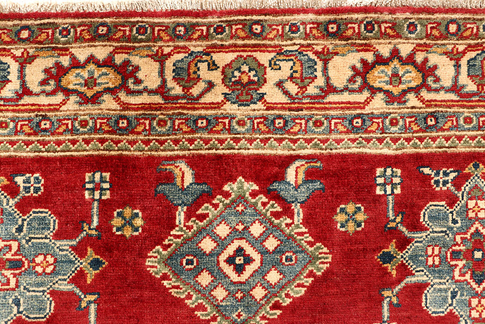 Firebrick Kazak 4' 11 x 6' 8 - No. 67622 - ALRUG Rug Store