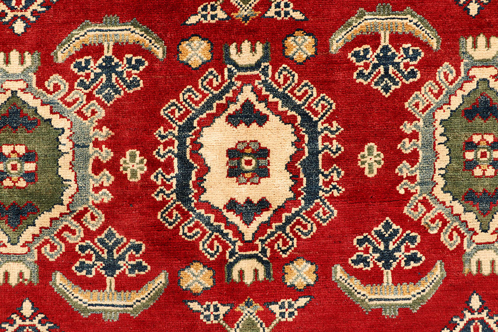 Firebrick Kazak 4' 11 x 6' 8 - No. 67622 - ALRUG Rug Store