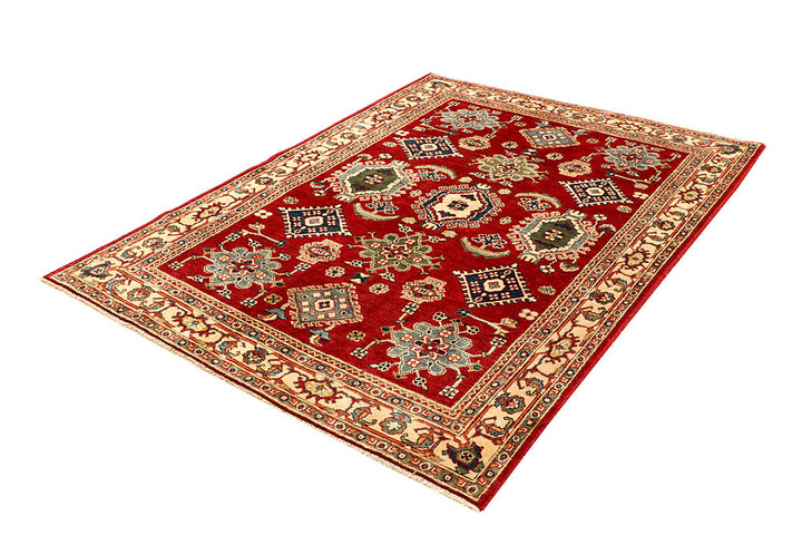 Firebrick Kazak 4' 11 x 6' 8 - No. 67622 - ALRUG Rug Store