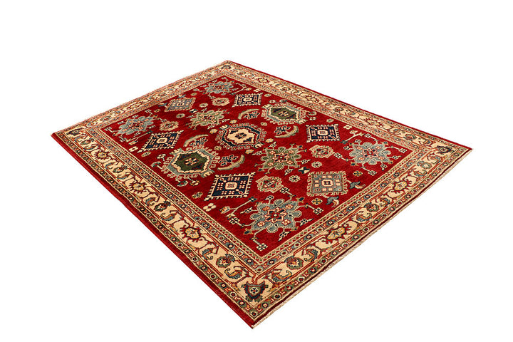 Firebrick Kazak 4' 11 x 6' 8 - No. 67622 - ALRUG Rug Store