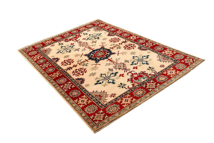 Blanched Almond Kazak 4' 9 x 6' 7 - No. 67623 - ALRUG Rug Store