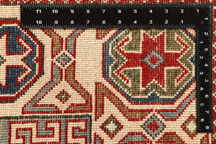 Firebrick Kazak 5' 1 x 6' 6 - No. 67624 - ALRUG Rug Store