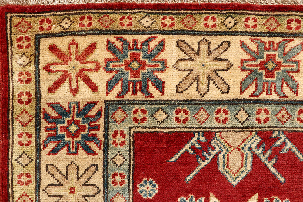 Firebrick Kazak 4' 11 x 6' 11 - No. 67626 - ALRUG Rug Store