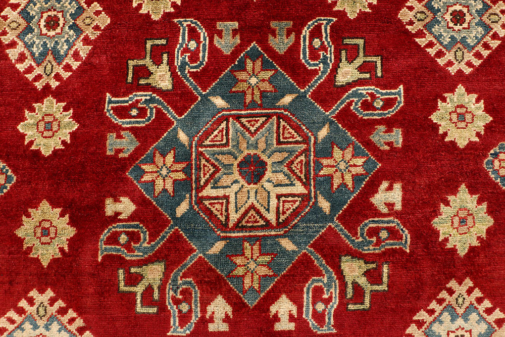 Firebrick Kazak 4' 11 x 6' 11 - No. 67626 - ALRUG Rug Store