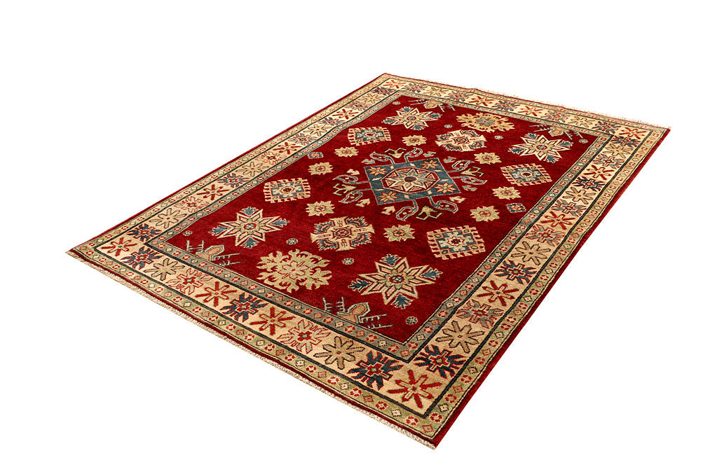 Firebrick Kazak 4' 11 x 6' 11 - No. 67626 - ALRUG Rug Store