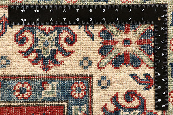 Firebrick Kazak 5' 1 x 6' 5 - No. 67628 - ALRUG Rug Store