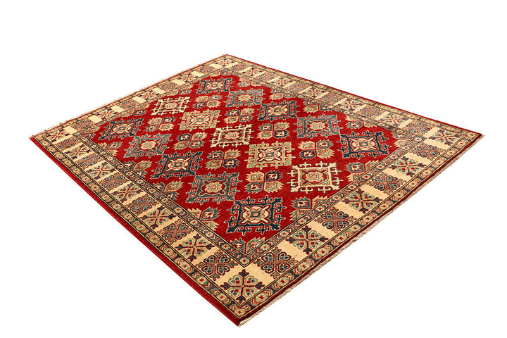 Firebrick Kazak 5' 2 x 6' 9 - No. 67629 - ALRUG Rug Store