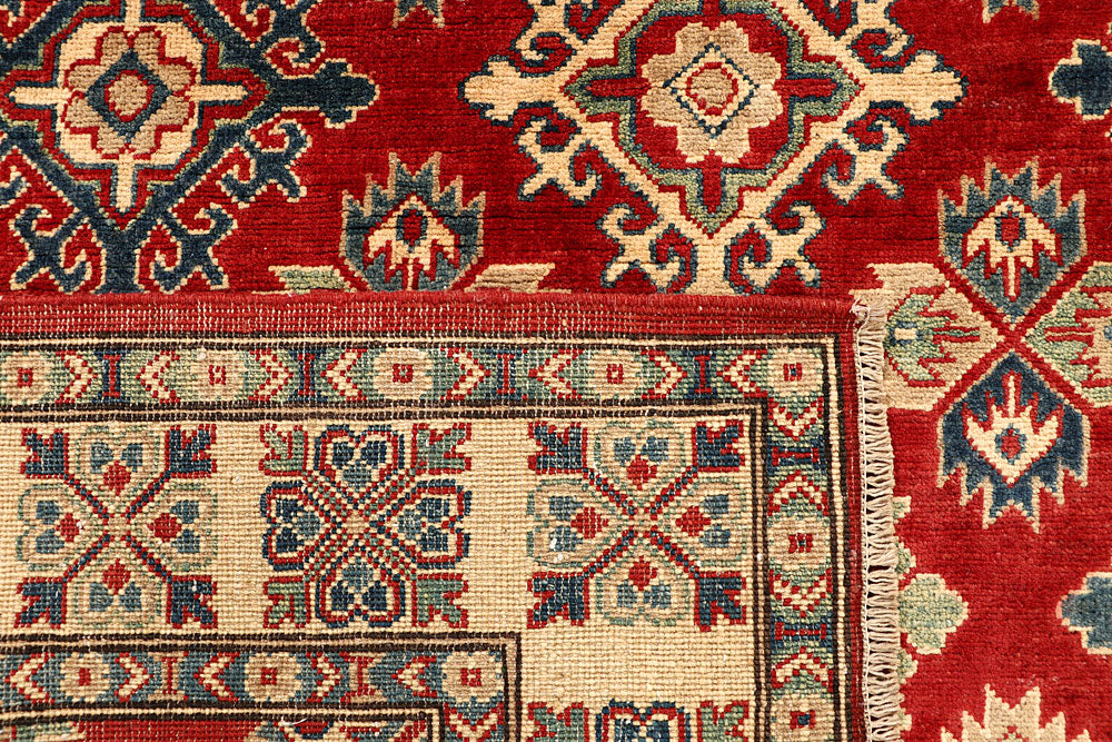 Firebrick Kazak 5' 2 x 6' 9 - No. 67629 - ALRUG Rug Store