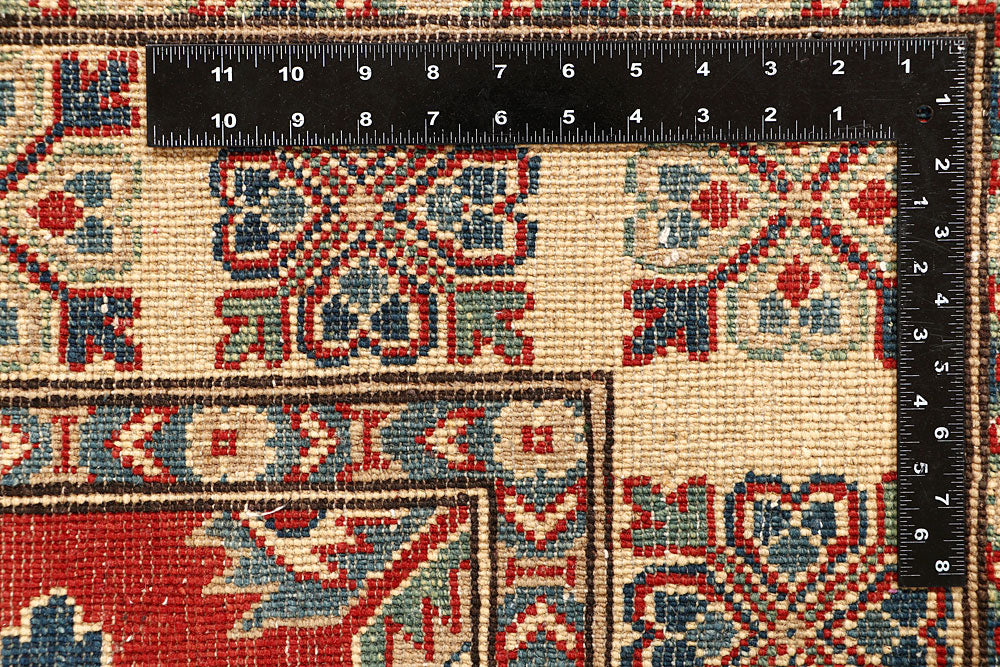 Firebrick Kazak 5' 2 x 6' 9 - No. 67629 - ALRUG Rug Store