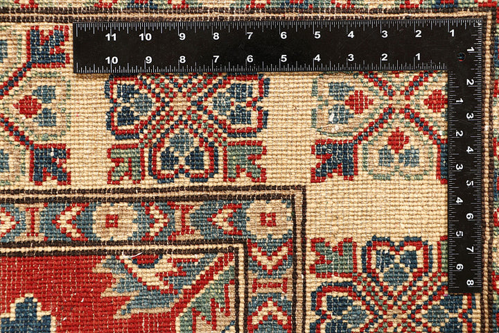 Firebrick Kazak 5' 2 x 6' 9 - No. 67629 - ALRUG Rug Store