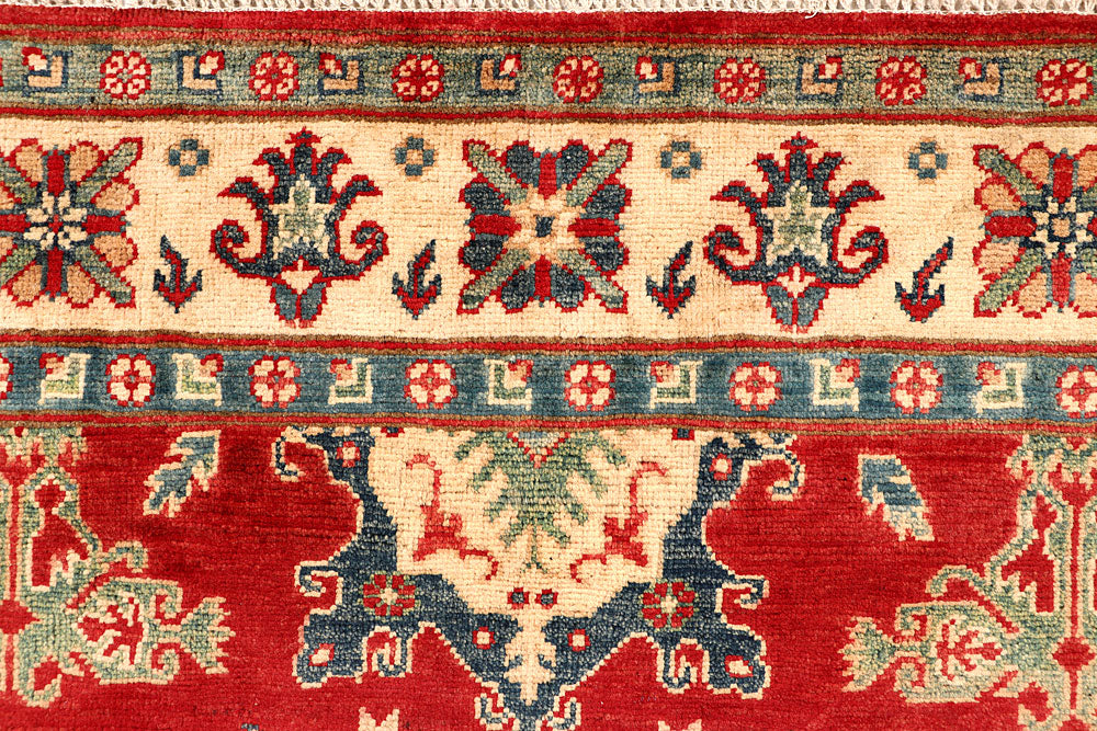 Firebrick Kazak 5' x 6' 7 - No. 67630 - ALRUG Rug Store