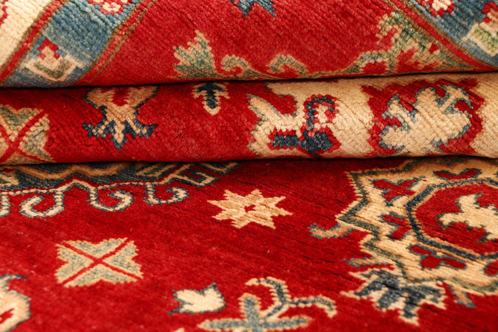 Firebrick Kazak 5' x 6' 7 - No. 67630 - ALRUG Rug Store