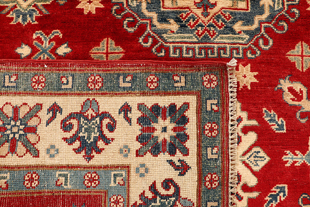Firebrick Kazak 5' x 6' 7 - No. 67630 - ALRUG Rug Store