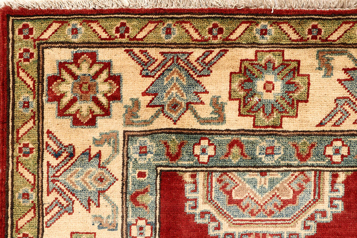 Firebrick Kazak 5' 1 x 6' 9 - No. 67631 - ALRUG Rug Store