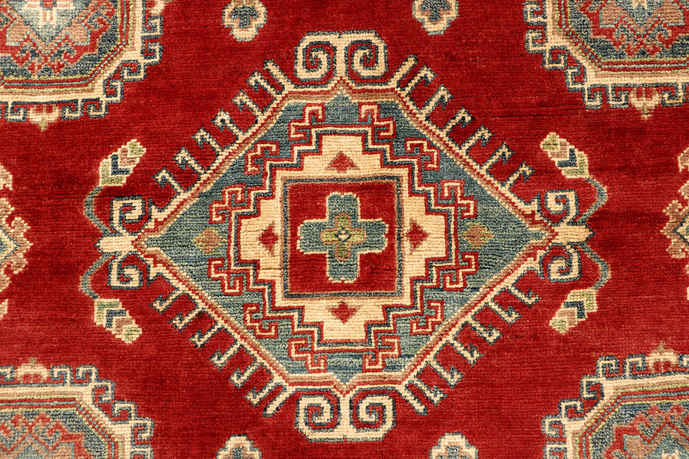 Firebrick Kazak 5' 1 x 6' 9 - No. 67631 - ALRUG Rug Store