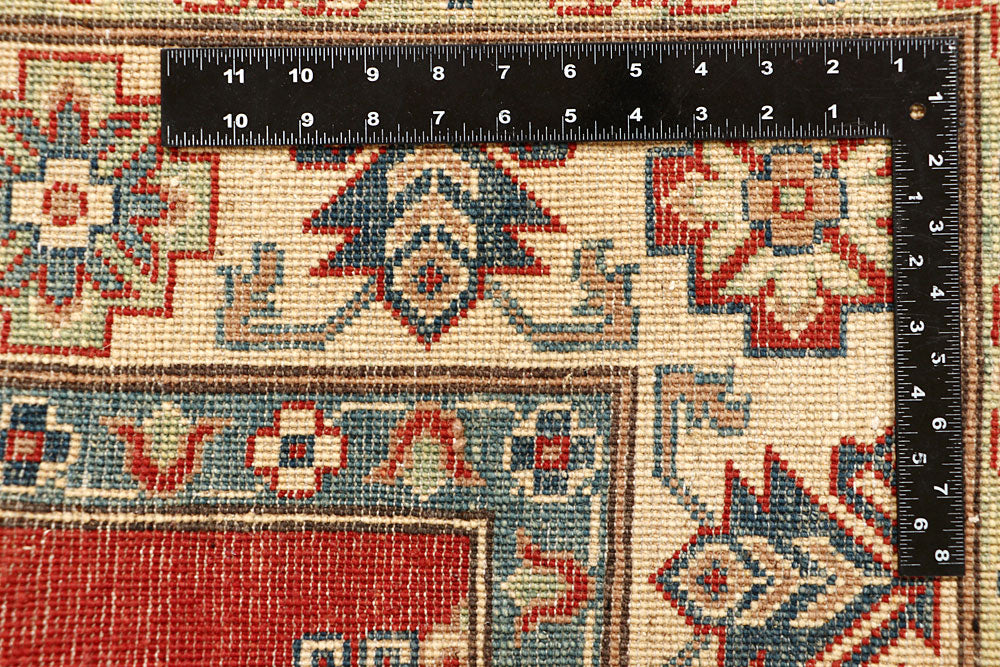 Firebrick Kazak 5' 1 x 6' 9 - No. 67631 - ALRUG Rug Store