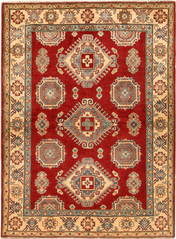 Firebrick Kazak 5' 1 x 6' 9 - No. 67631 - ALRUG Rug Store