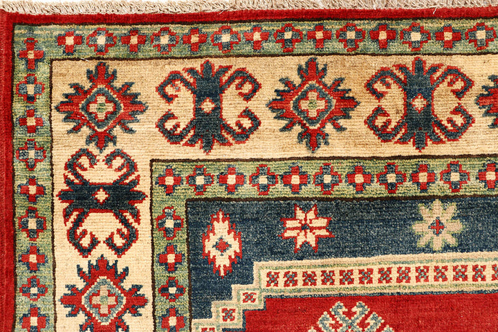 Firebrick Kazak 5' 1 x 6' 8 - No. 67632 - ALRUG Rug Store