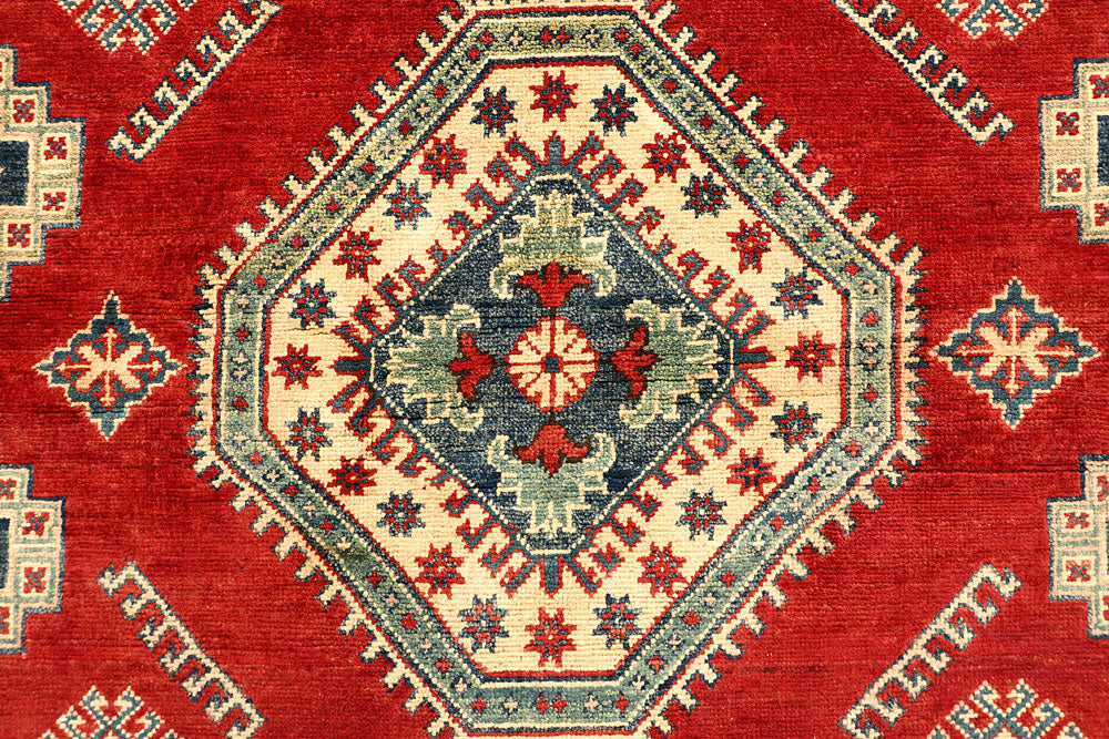Firebrick Kazak 5' 1 x 6' 8 - No. 67632 - ALRUG Rug Store