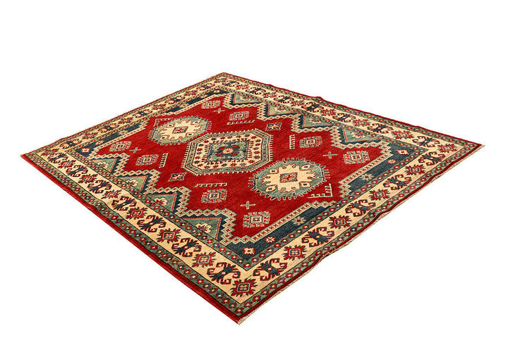 Firebrick Kazak 5' 1 x 6' 8 - No. 67632 - ALRUG Rug Store