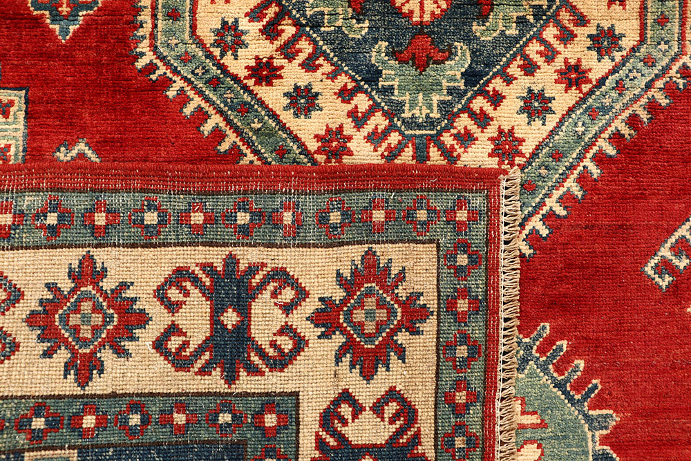 Firebrick Kazak 5' 1 x 6' 8 - No. 67632 - ALRUG Rug Store
